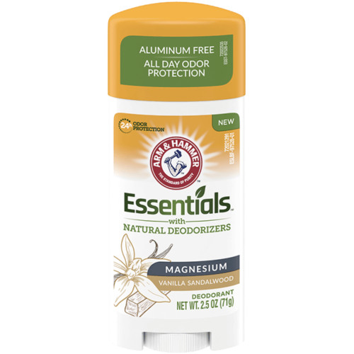 Дезодорант прозорий натуральний гелевий з ароматом ванілі та сандалу Arm & Hammer Essentials Deodorant Magnesium Vanilla Sandalwood 71g